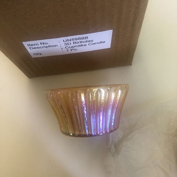 Birthday Cupcake Glass Candle Jar by Uncommon Goods - Picture 11 of 11